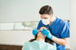a patient is having routine checkup